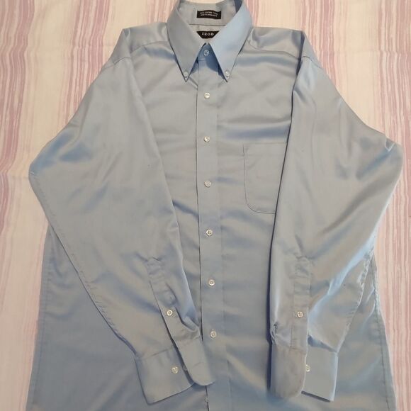 Men's Bottom Down Dress Shirt - Izod (0036) - Picture 1 of 4
